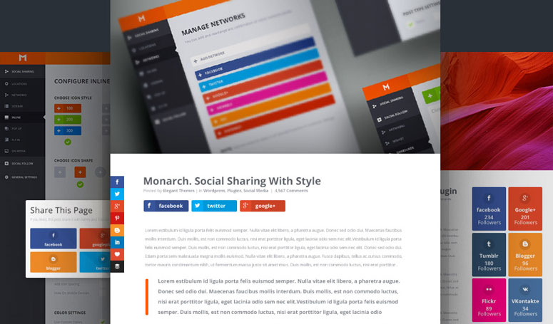 wordpress plugin social sharing