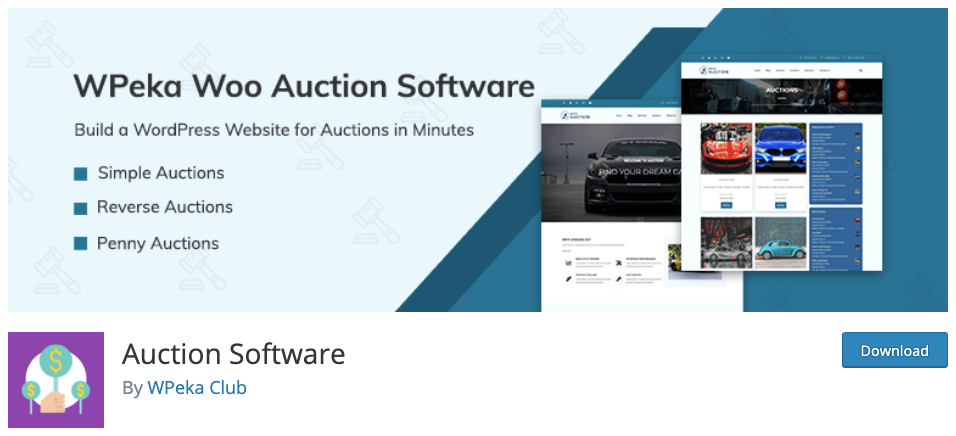 wordpress auction plugin