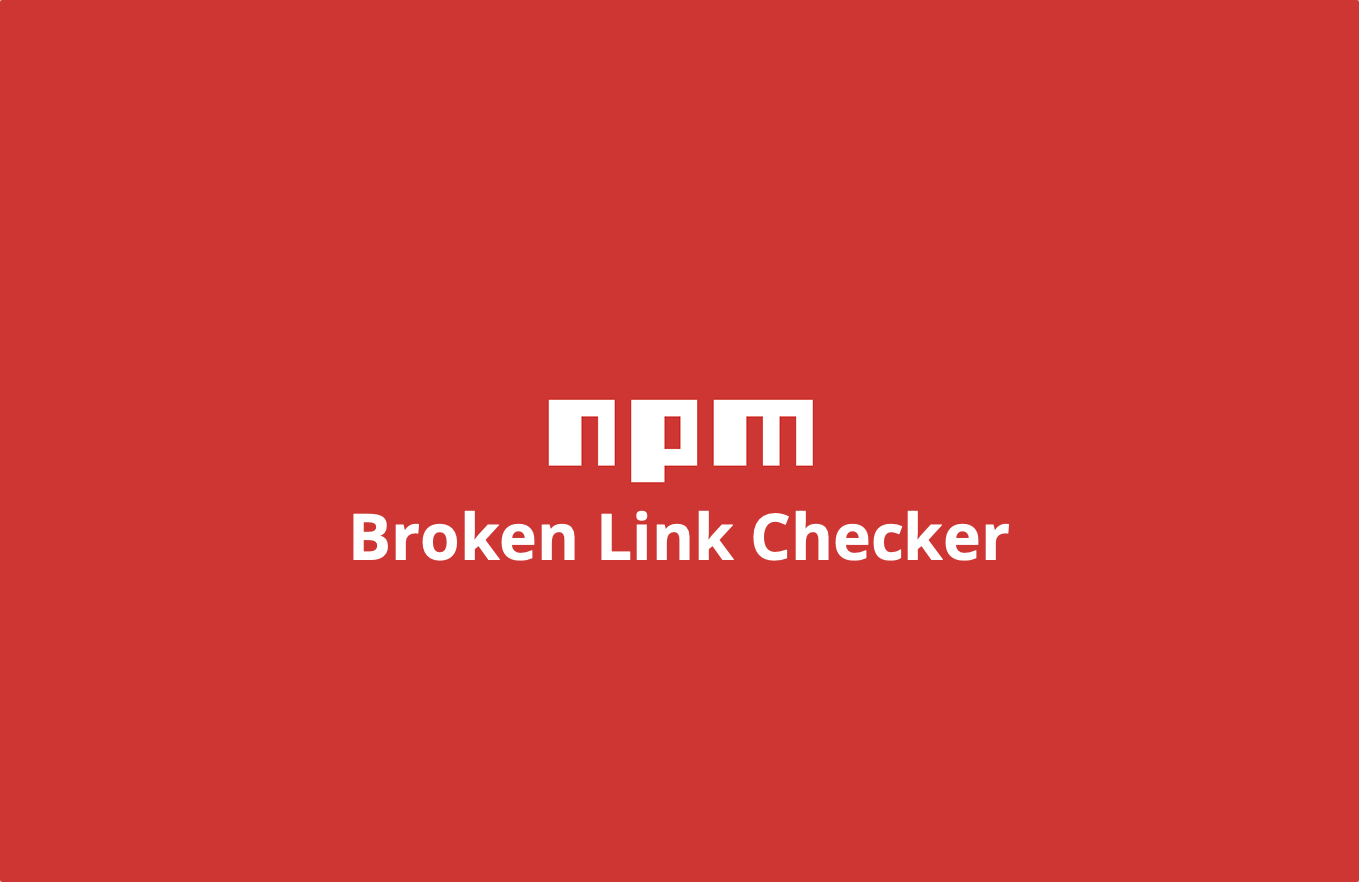 broken links checker
